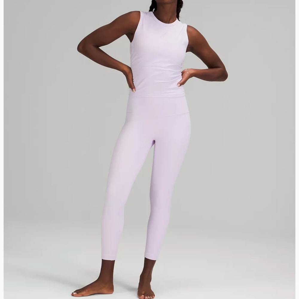 Lululemon Align Pant 25” in Lavender Dew